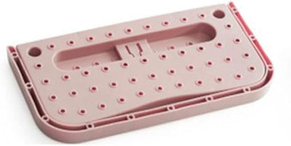 Wall Mounted Shoes Rack Shelf Organizer, Plastic Storage Rack ABS Material Non Slip Over Door Hanger for s Sneakers High Heels Slippers Sandals Leather Shoes Wardrobe Clo (3)