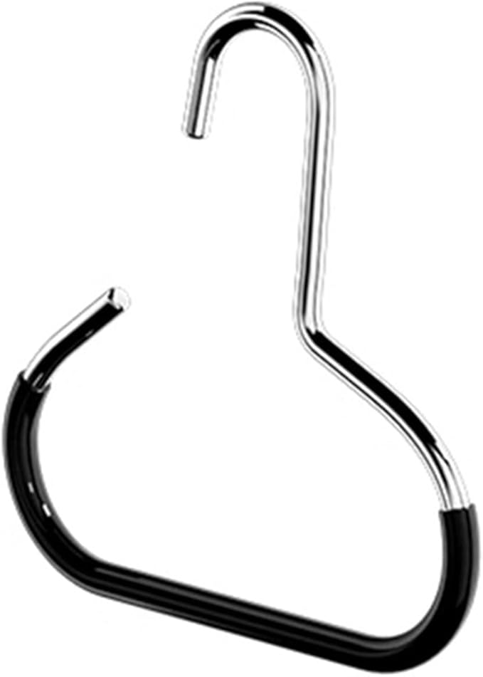 Multifunctional Hangers Scarf Hangers with Open Rings Designs for Hanging Belts Ties Hats and More Closet Organizers