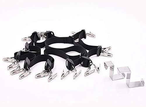 Premium 40 Baseball Cap Over-the-Door Organizer, 2 Straps Double Clips Holds 40 Hats, Scarves, Stuffed Animals, T-Shirts Black