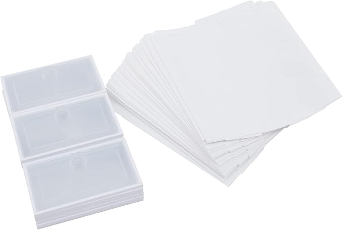 20 PCS Shoe Cabinet Clear Shoe Storage Boxes Stackable Storage Organizer Bins Shoe Organizer for Closet Boot Sneaker Space Saving (20Pcs White)