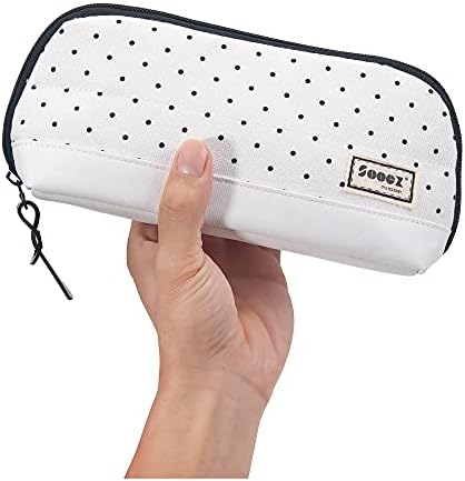 Sooez Wide-Opening Pencil Pen Case, Lightweight & Spacious Pencil Pouch by Sooez