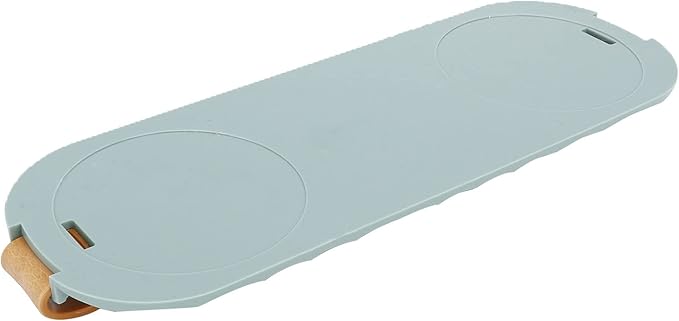 Wall Mounted Slipper Holder, Wall Mounted Shoes Rack Slipper Holder, Storage Organizer Hanging Drainage Shelf for Bathroom (Green)