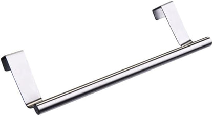 Stainless Steel Towel Rack 23cm Over The Door Cabinet Door Wall Mounted