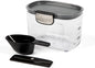 ProKeeper+ by Progressive International Clear Plastic Airtight Food Baker's Kitchen Storage Organization Container Canister Set with Magnetic Accessories (Specialty Flour 1.5-Quart)