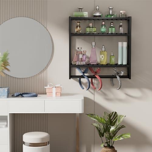PPN 100% Bamboo Towel Rack Bathroom Storage Shelves Over Toilet Towel Bar - Image 5