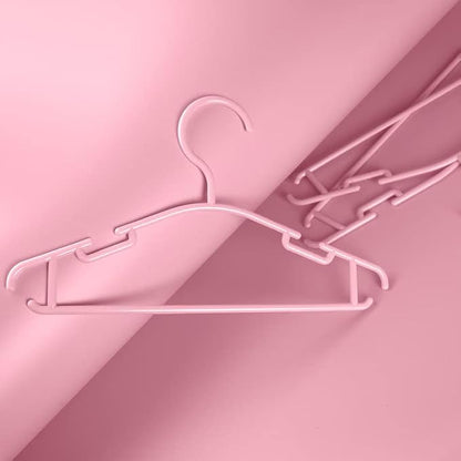 GoodtoU Baby Hangers Plastic - Kids Hanger Bulk Toddler Hangers 60 Pack Hanger for Toddler Children Pink