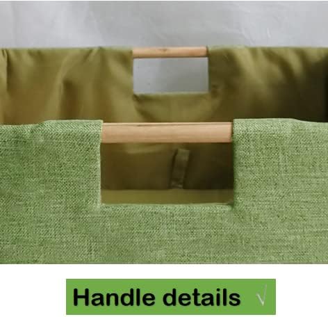 Storage Bin for Shelves Rectangle Closet Baskets Foldable Box with Handles, Gray Storage Bins, Storage Boxes for Home Office Car Dormroom