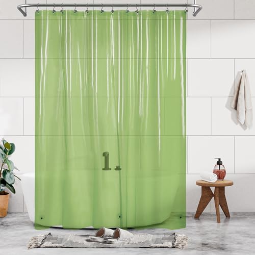 Barossa Design Extra Long Shower Curtain Liner with 3 Magnets, 72 x 84 XL by BarossaDesign