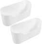 OSALADI 2pcs Adhesive Cabinet Door Organizer Wall-mounted Storage Holder for Kitchen Bathroom Office Compact Space-saving DIY Organizer No Drilling Needed Easy Installation