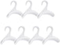 7pcs Purse Hanger, Handbag Organizer Hooks, Handbag Hanger, Hook Bag Rack Holder, Closet Rod Hanger for Bags/Purses Hanging, Bag Collection/Shape Protecting, Space Organizing (BH-001 White)