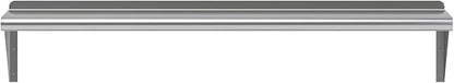 AmGood 10 in. x 48 in. Stainless Steel Wall Shelf | NSF | Metal Shelving | Garage, Laundry, Storage, Utility Room | Restaurant, Commercial Kitchen