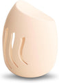 Silicone Makeup Sponge Holder travel case,Double-Sided Breathable Makeup Sponge Case for Business, Travel or Daily,Fit All Sponges,Quick Drying,Easy to Carry (Beige)