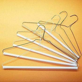 Strut Tube Pant Hangers 16” 14.5g (White, Box of 500)