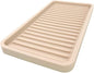 Silicone Kitchen Sink Organizer Tray, Sponge Holder and Countertop Protector | Bathroom and Kitchen Soap Dish and Dispenser Tray (Sand Dollar, 10"x5.25")