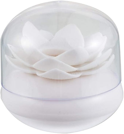 2 Pack Creative Lotus Cotton Swab Holder Q-Tips Toothpicks Holder Table Decorate Cotton Bud Storage Box Organizer