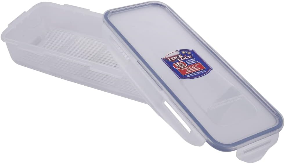 LocknLock Easy Essentials Specialty Deli Container with Lid, 4-Cup