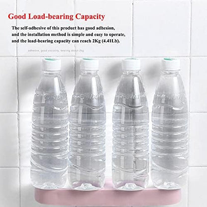 Wall Mounted Shoe Rack, Hanging Shoe Rack for Door, Self Adhesive Wall Mounted Holders Shelf Hanging Bathroom Storage Box Slippers Hanger Shoe Rack Shoe Organizer (4pc)