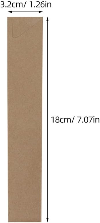Angoily 200Pcs Disposable Kraft Paper Chopsticks Bags for Utensil Storage Portable Cutlery Holders for Bbq Picnic Travel Home Kitchen and Restaurant Use