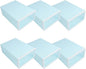 Healeved 6pcs Stackable Shoes Storage Boxes with White Frame Plastic Shoe Containers for Women’s Closet Organization