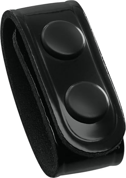 Perfect Fit Shield Wallets Duty Belt Keeper with Double Snap Closure (Pack of 4)