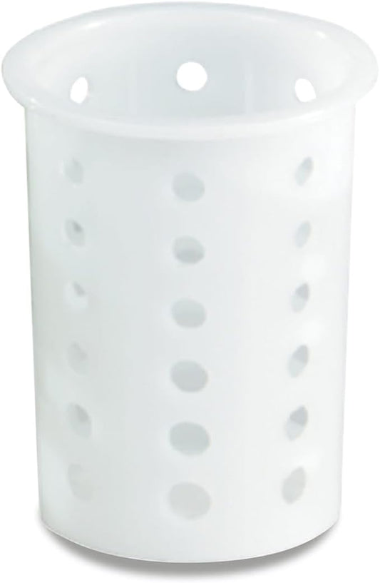 Vollrath 3-3/4" Plastic Flatware Cylinder [Set of 6]