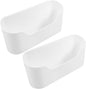 KICHOUSE 2pcs Wall Mount Kitchen Shelves Bottle Organizer Storage Case for Bathroom Kitchen Accessories