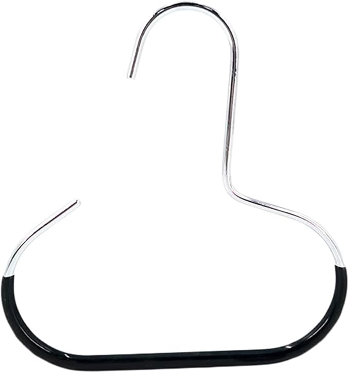 Hat Organizer, Holds Up to 8 Hats, Hat Racks/Holder/Hooks for Closet, Hat Hanger for Home & Dorm | Multi-Function Hanging Hat Storage for Closet & Display (Black)