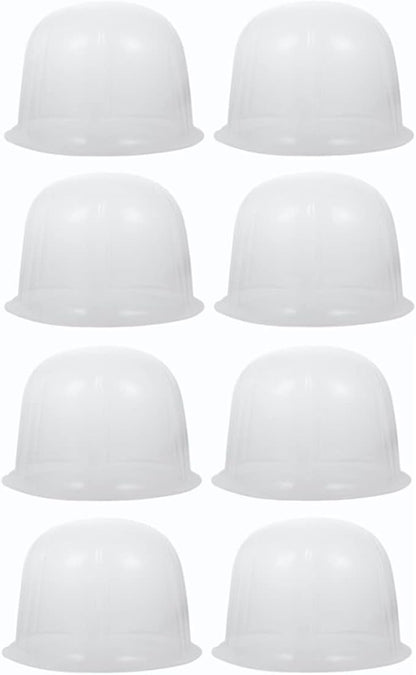 GALPADA 8pcs Container Storage Protector Bedroom Shop Kids Machine Fedoras Organization Home Dryer Hat Stand En Caps Cage Dome Organizer Headwear Stands