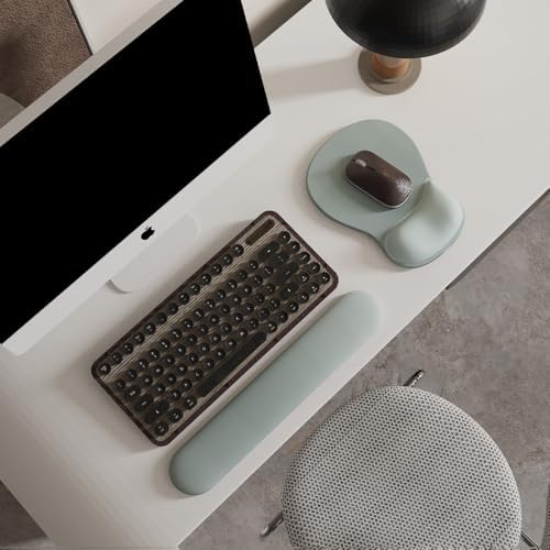 ErgoComfort Gel Wrist Rest Mouse Pad-Ergonomic Office Mousepad with Wrist Support-Non-Slip, Design Desk Accessories Mat for Home&Game Decor (06Azure Dream) - Image 2