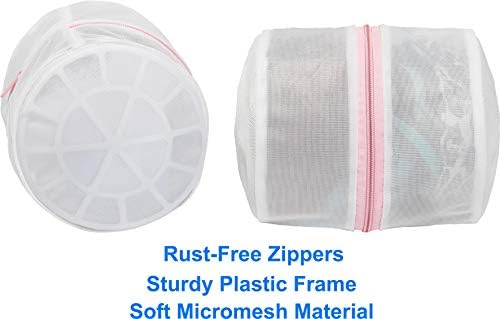 Simple Houseware Premium Bra Lingerie Wash Bags - 3 Pack - Image 3