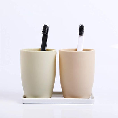 Ceramic Vanity Tray, Rectangle Bathroom White Tray, Marble Tray, Organizer for Soap, Jewelry, Perfume,Towel Holder for Counter, Bathroom, Kitchen, Sink, Restroom Decoration (Small) (2 Pack)