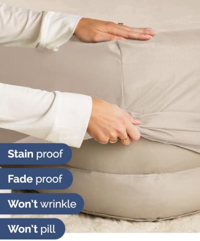 CGK Linens 2 Pack Extra Deep Full Fitted Sheets - Wheat - Image 5