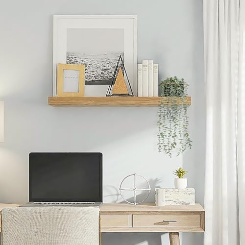 Mkono Fake Hanging Plants in Farmhouse Galvanized Pot for Shelf Decor Black - Image 3