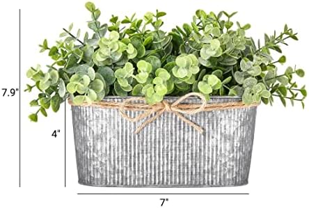 Dahey Artificial Fake Plants Indoor for Farmhouse Table Laundry Room Decor - Image 5