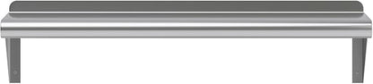 AmGood 8 in. x 30 in. Stainless Steel Wall Shelf | NSF | Metal Shelving | Garage, Laundry, Storage, Utility Room | Restaurant, Commercial Kitchen