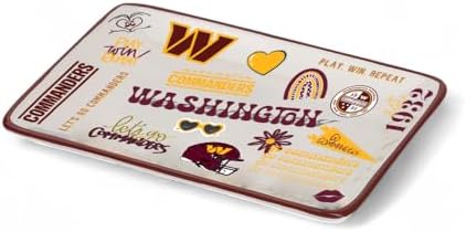 The Memory Company Officially Licensed Team Spirit Trinket Tray, Washington Commanders - Image 2