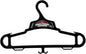 Worlds Strongest Coat Hanger | USA Made | 140 lb Load Capacity | Multipurpose Gear Hanger | Black (24)