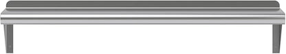 AmGood 8 in. x 36 in. Stainless Steel Wall Shelf | NSF | Metal Shelving | Garage, Laundry, Storage, Utility Room | Restaurant, Commercial Kitchen