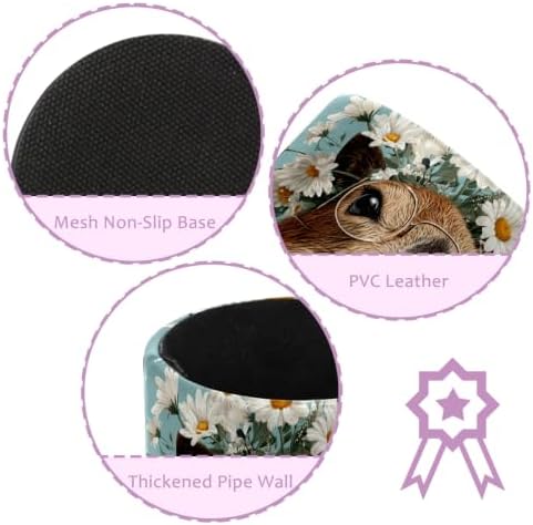 Vcedizo Pen Holder for Desk, Capybara Daisiy Makeup Brush Holder Pencil Cup - Image 2