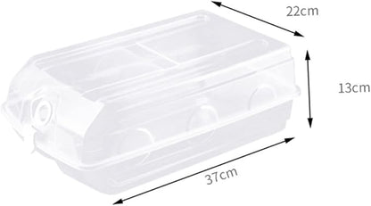 SOLUSTRE Thickened Flip Shoe Box Shoe Cube Organizer Lids Large Storage Box for Sneakers Plastic for Men Women