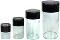 Tightvac Set of 4 - Patented Airtight Storage Container | Multi-use Vacuum Container Keeps Your Herbs and Dry Goods Fresh and Flavorful. Black Clear