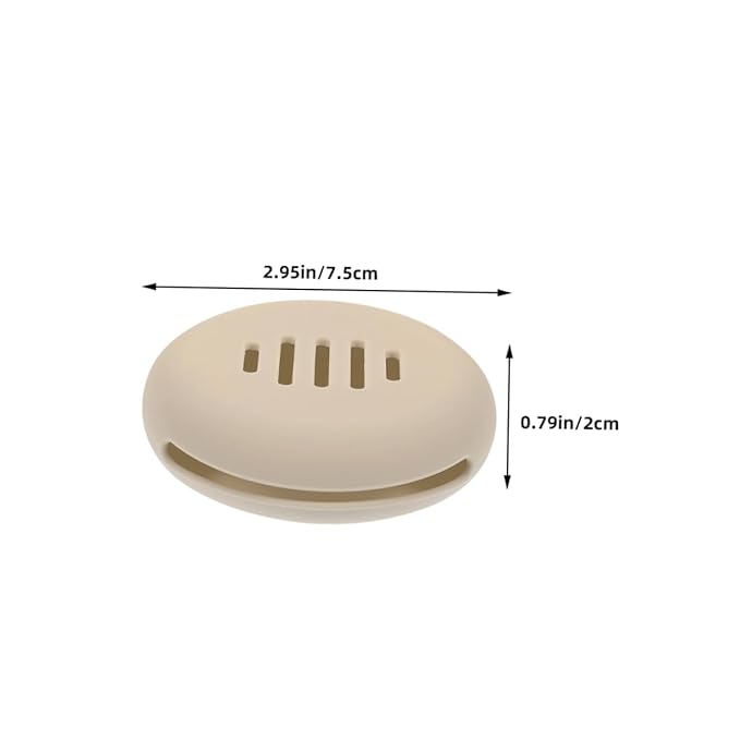 BESTYASH Silicone Travel Makeup Puff Case 3 Pcs Portable Powder Puff Holder for for All Skin