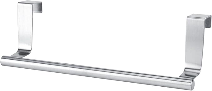 Tbest Net Der Towel Ing Rack Storage Holder Over Door Er Kitchen Bathroom (Short 47x2cm / 18.5x0.8in)