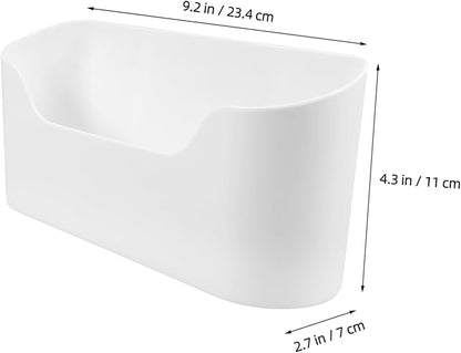 KICHOUSE 2pcs Wall Mount Kitchen Shelves Bottle Organizer Storage Case for Bathroom Kitchen Accessories