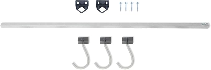 Monkey Bars Wall Bike Rack 2.0 - Stores 3 Bikes - Heavy Duty Bike Wall Mount