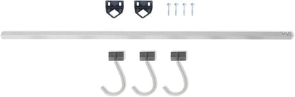 Monkey Bars Wall Bike Rack 2.0 - Stores 3 Bikes - Heavy Duty Bike Wall Mount