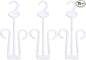 LIOOBO Pack of 15 Shoe Display Hook Shoes Drying Rack Plastic Hanger for Shop Home Supermarket Mall