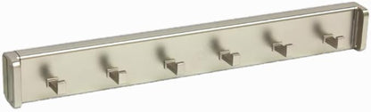 Design-R Pull-Out Belt Rack for Belts, Ties and Scarves, Accessories Storage Hanger with Mounting Hardware (Matte Nickel)
