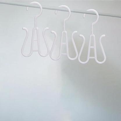 Zerodeko 10pcs Plastic Shoes Hanging Hooks Slipper Organizers for Efficient Storage and Quick Drying for Closet Travel and Home Use