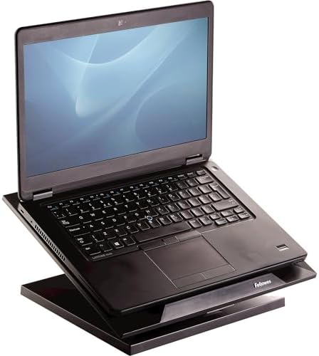 Fellowes Designer Suites Laptop Riser, Black (8038401) - Image 3